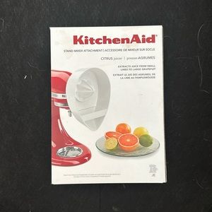 KitchenAid citrus juicer stand mixer attachment